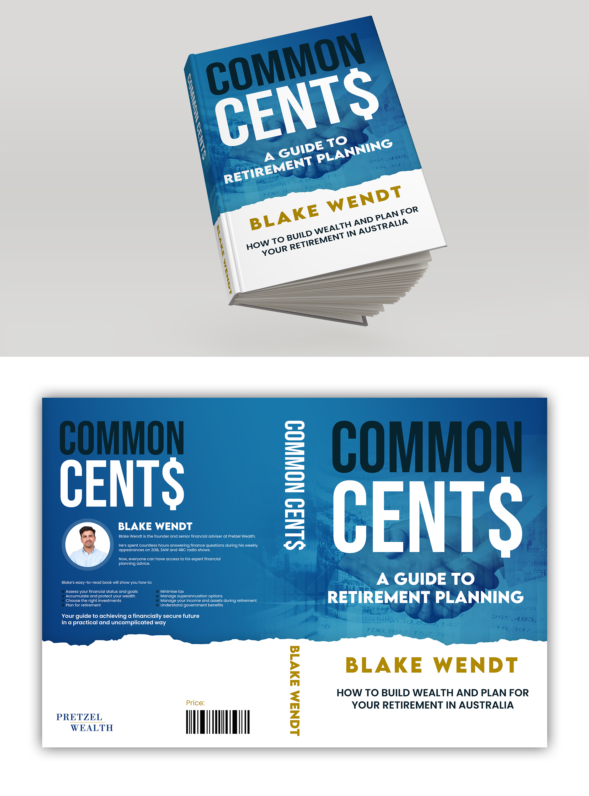 Book Cover Design by ArtHive for Pretzel Finance | Design #30376870
