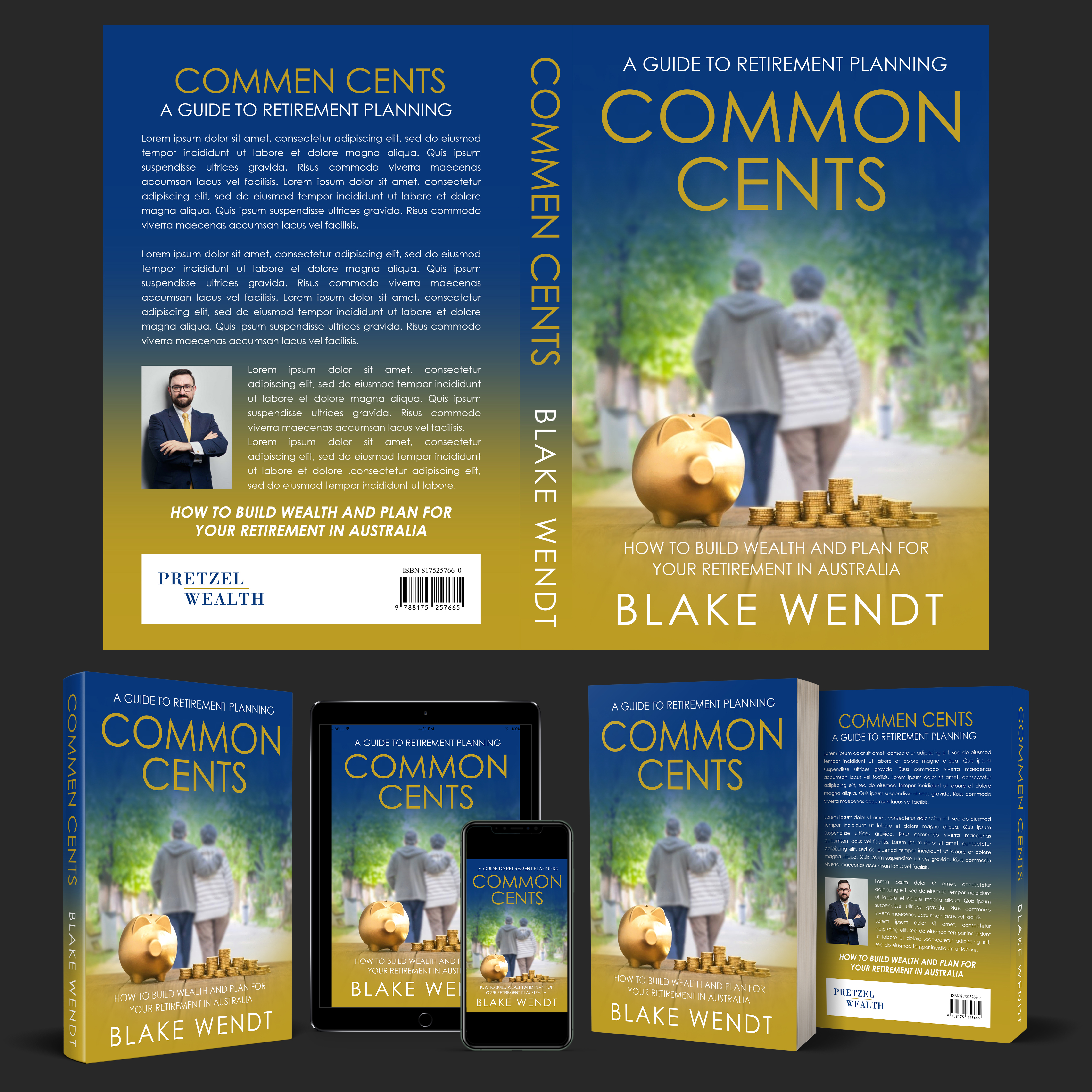 Book Cover Design by aj for Pretzel Finance | Design #30389903