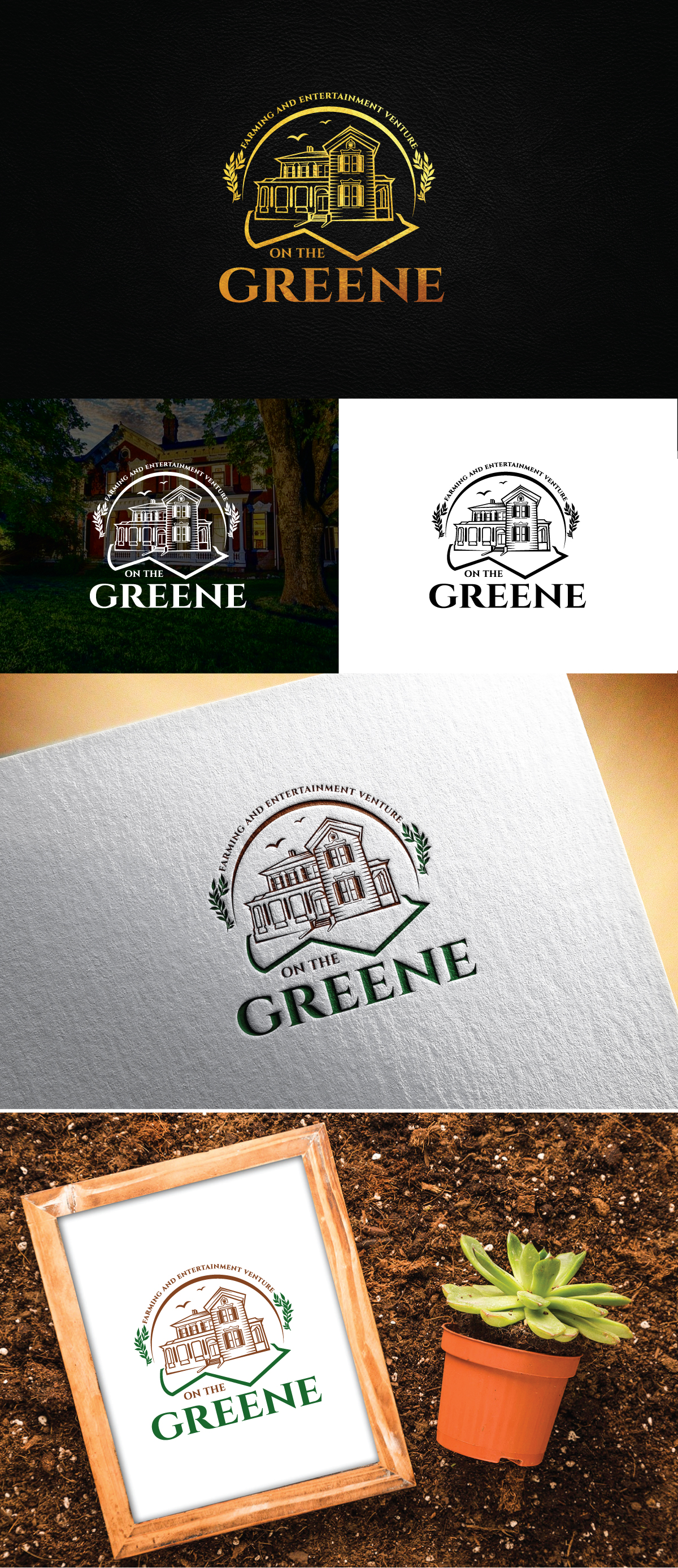 Logo Design by Logo Stock for On The Greene, LLC | Design #30365137