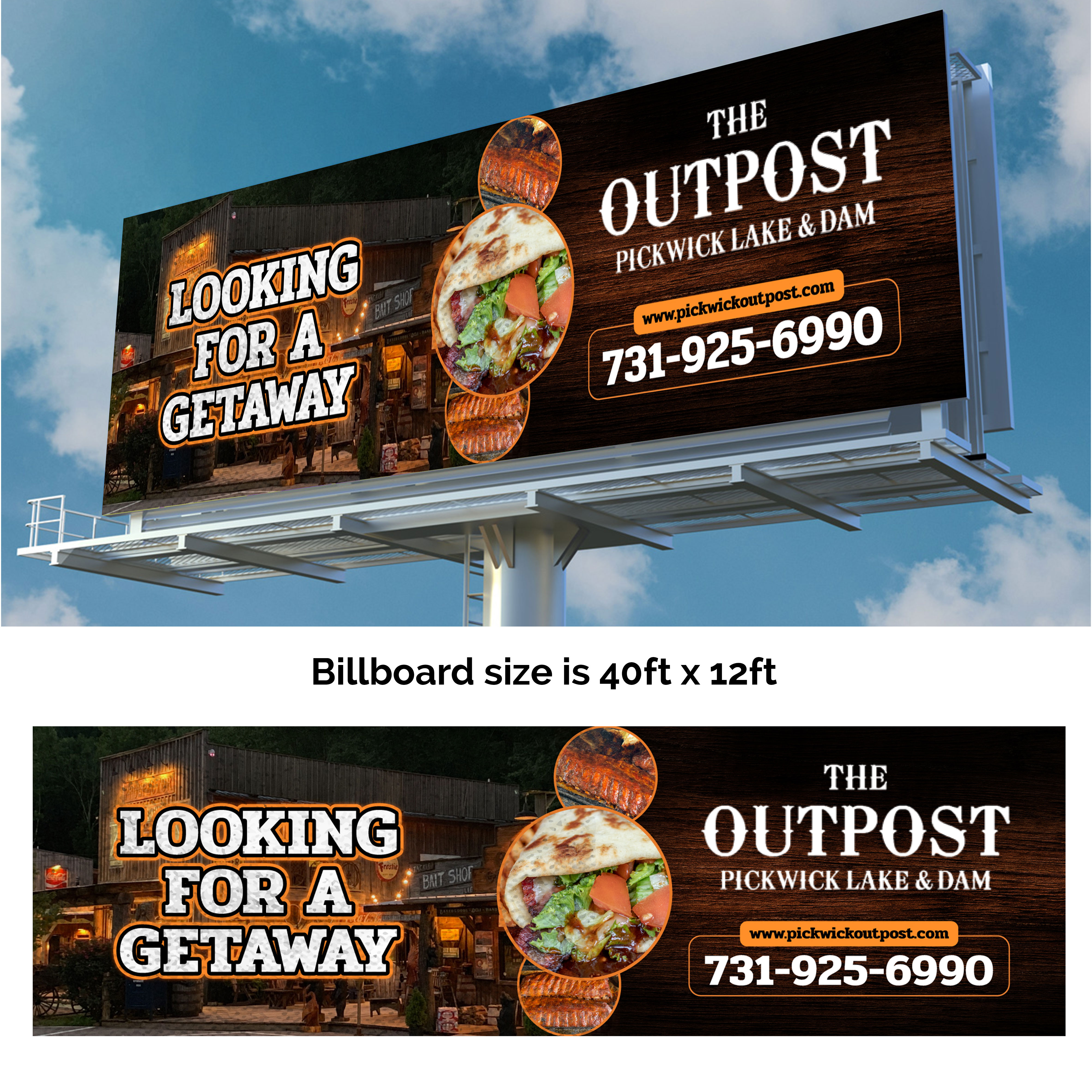 Werbe-Design von WrapTonic24 für The Outpost | Design #30409802