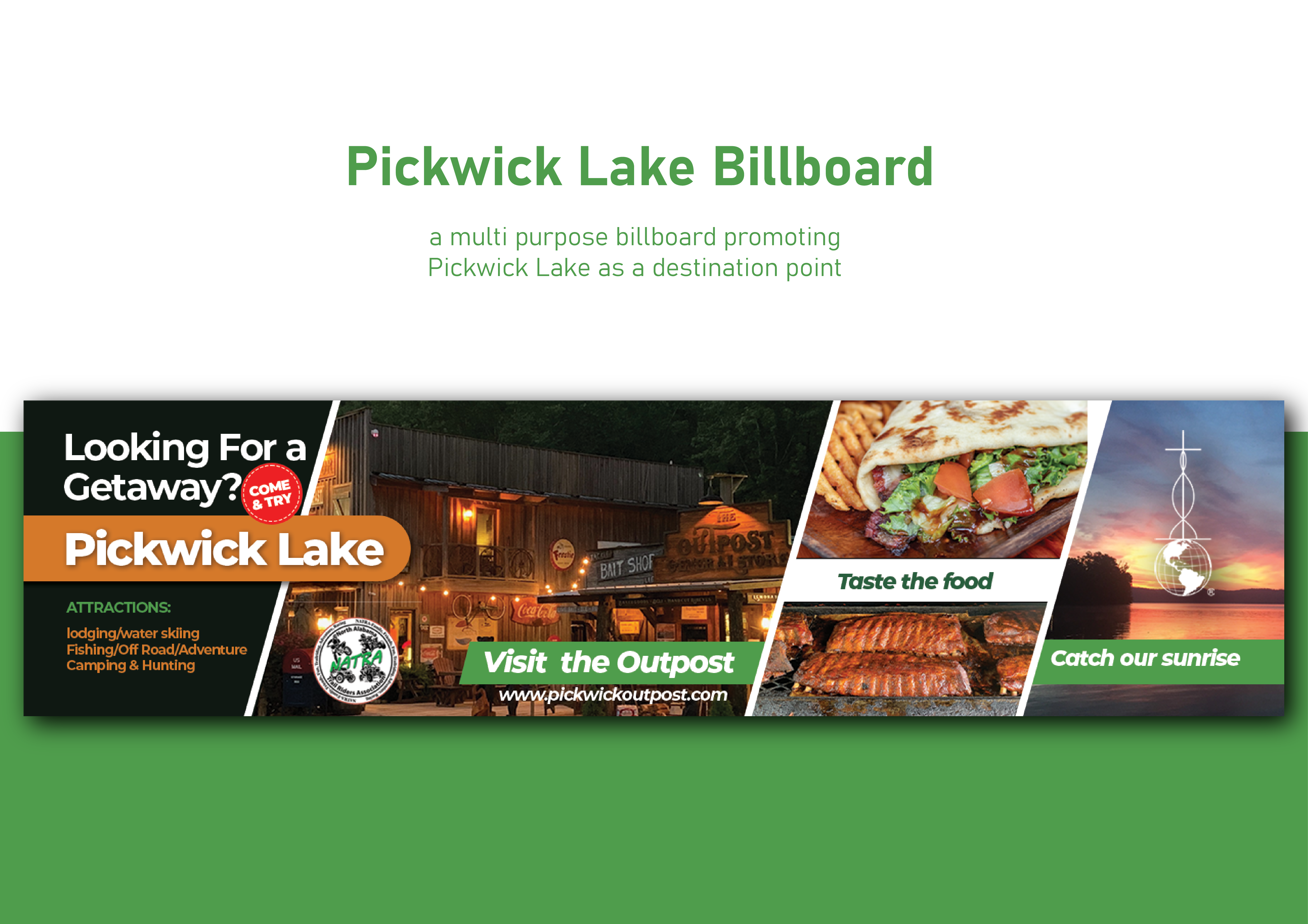 Diseño Publicitario por MO Rabos para The Outpost | Diseño #30387348