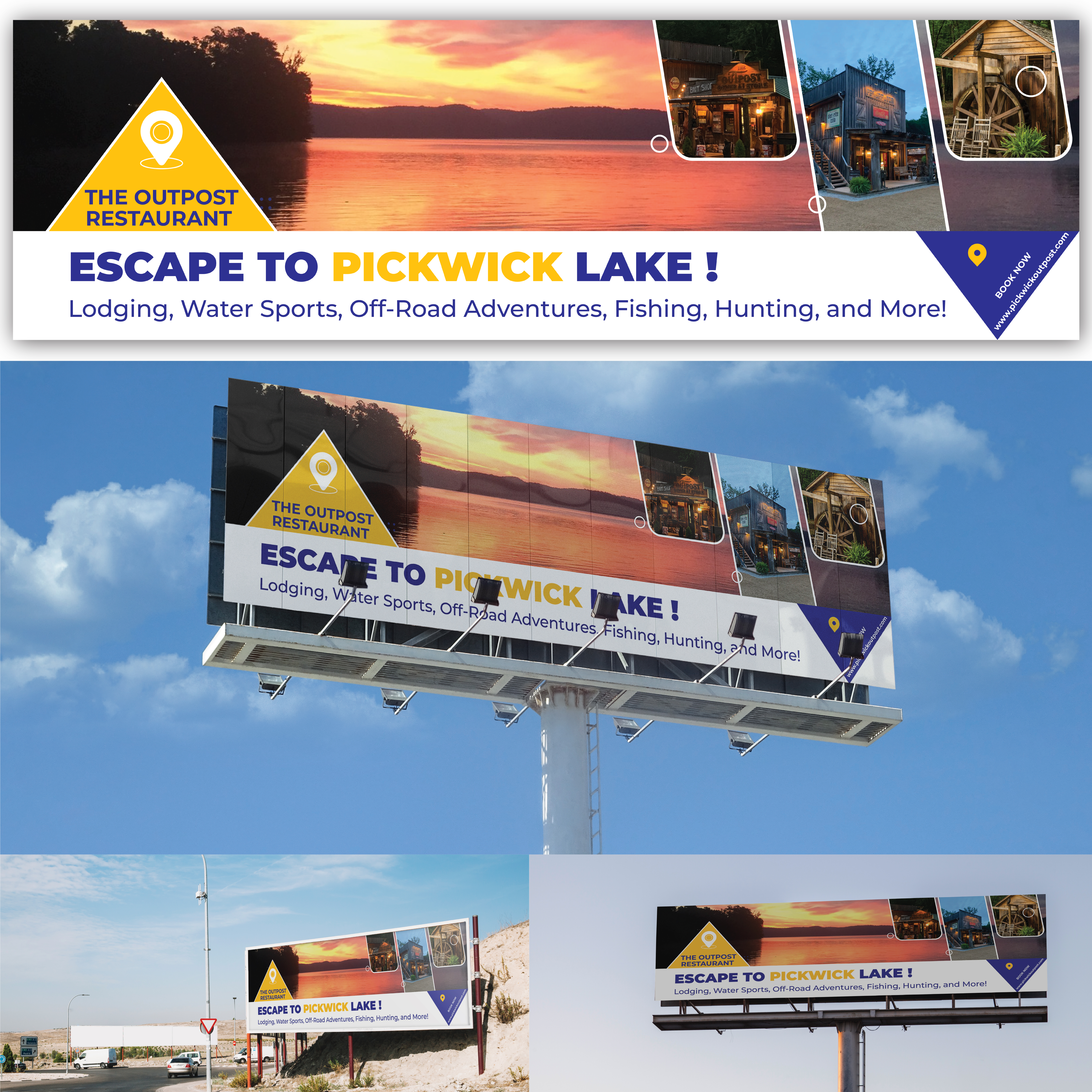 Werbe-Design von Will M. für The Outpost | Design #30366819