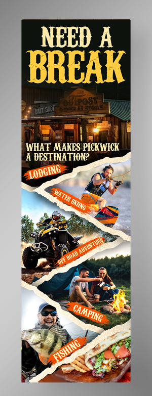 Advertisement Design by Md. Humayun for The Outpost | Design #30399317