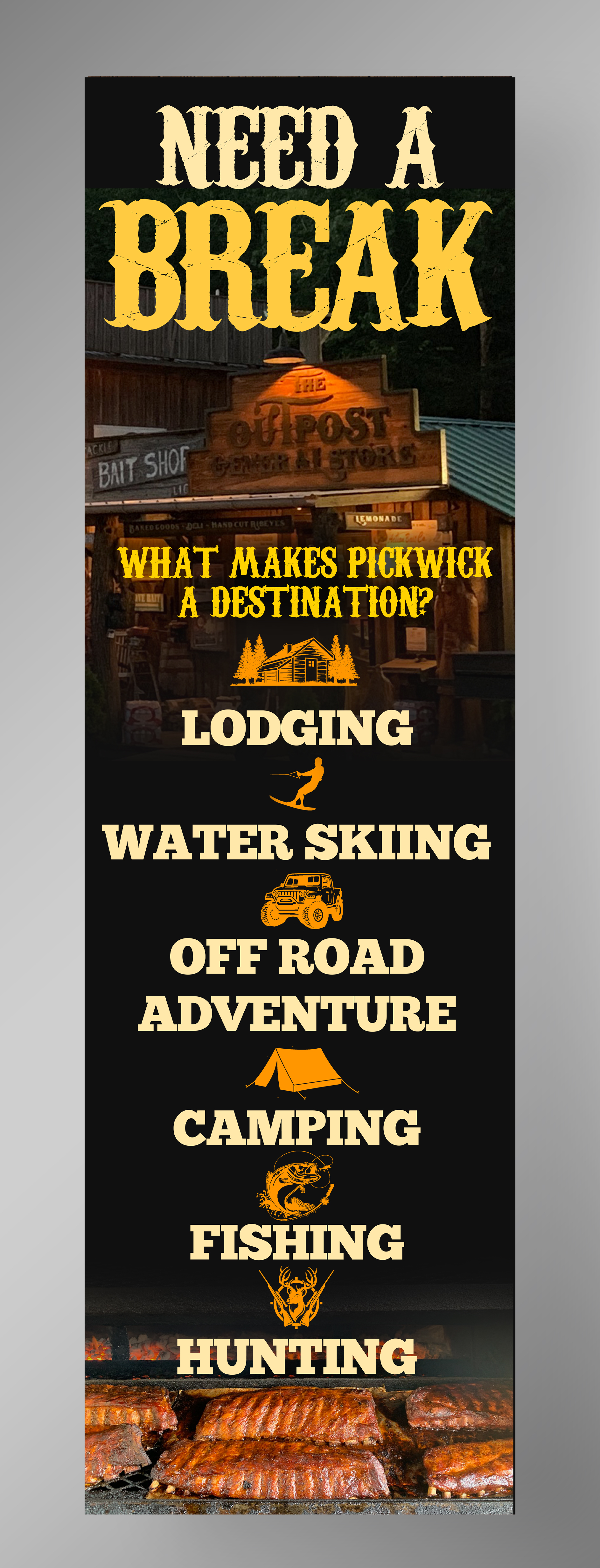 Advertisement Design by Md. Humayun for The Outpost | Design #30399320