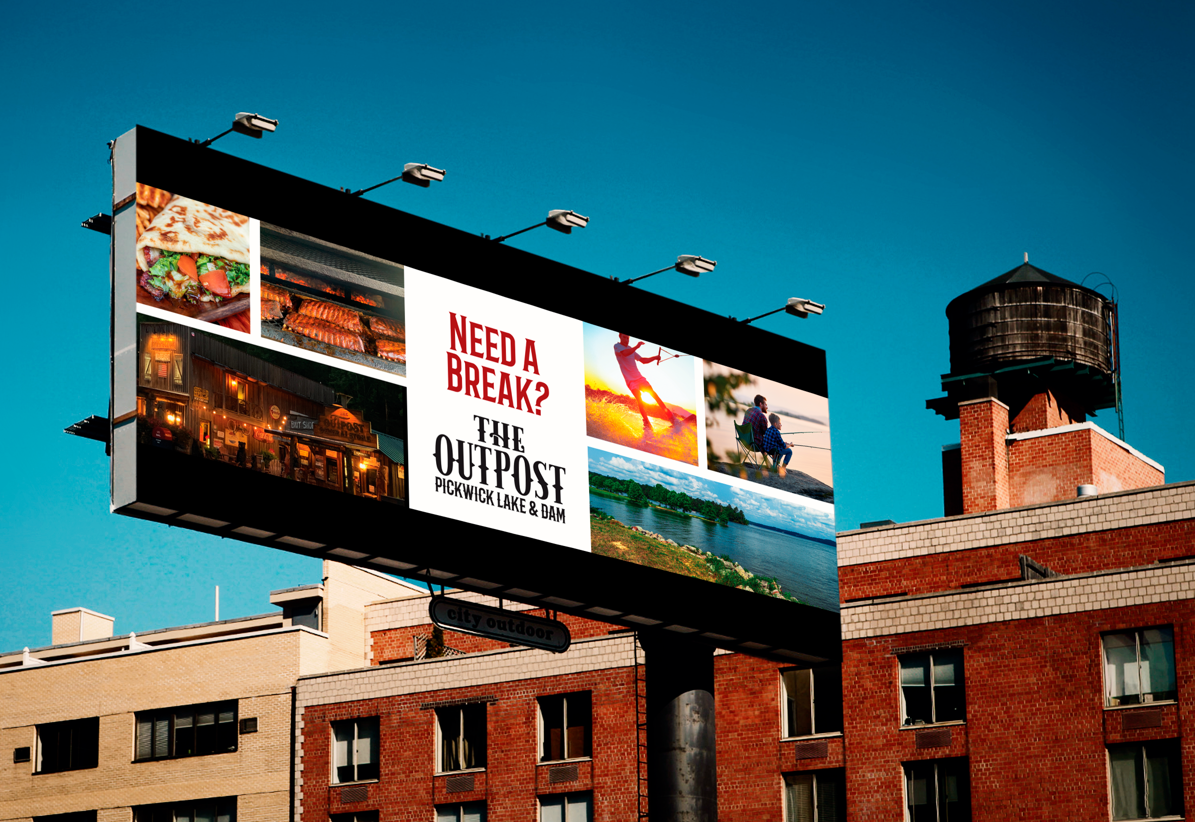 Advertisement Design by James Cavender for The Outpost | Design #30382766