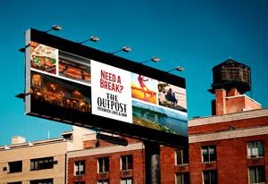 Advertisement Design by James Cavender for The Outpost | Design #30382766