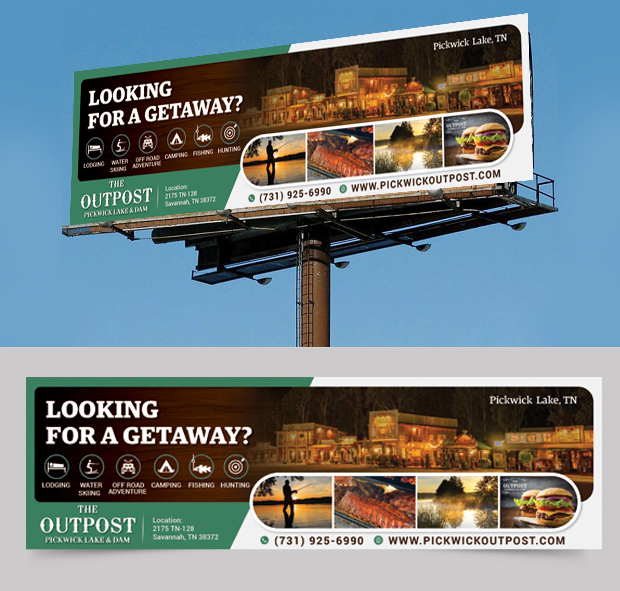 Werbe-Design von alex989 für The Outpost | Design #30479798