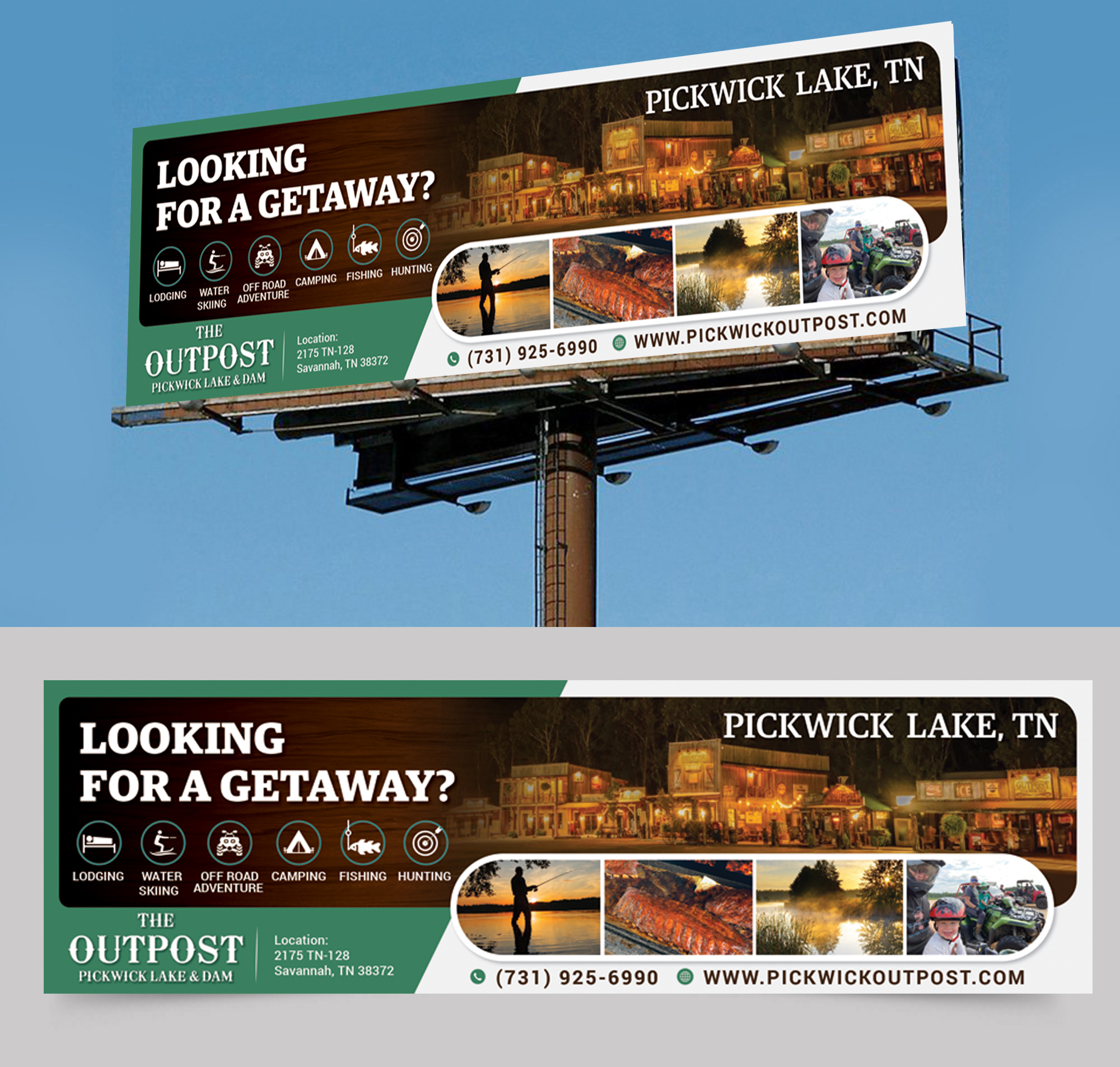 Advertisement Design by alex989 for The Outpost | Design: #30480137