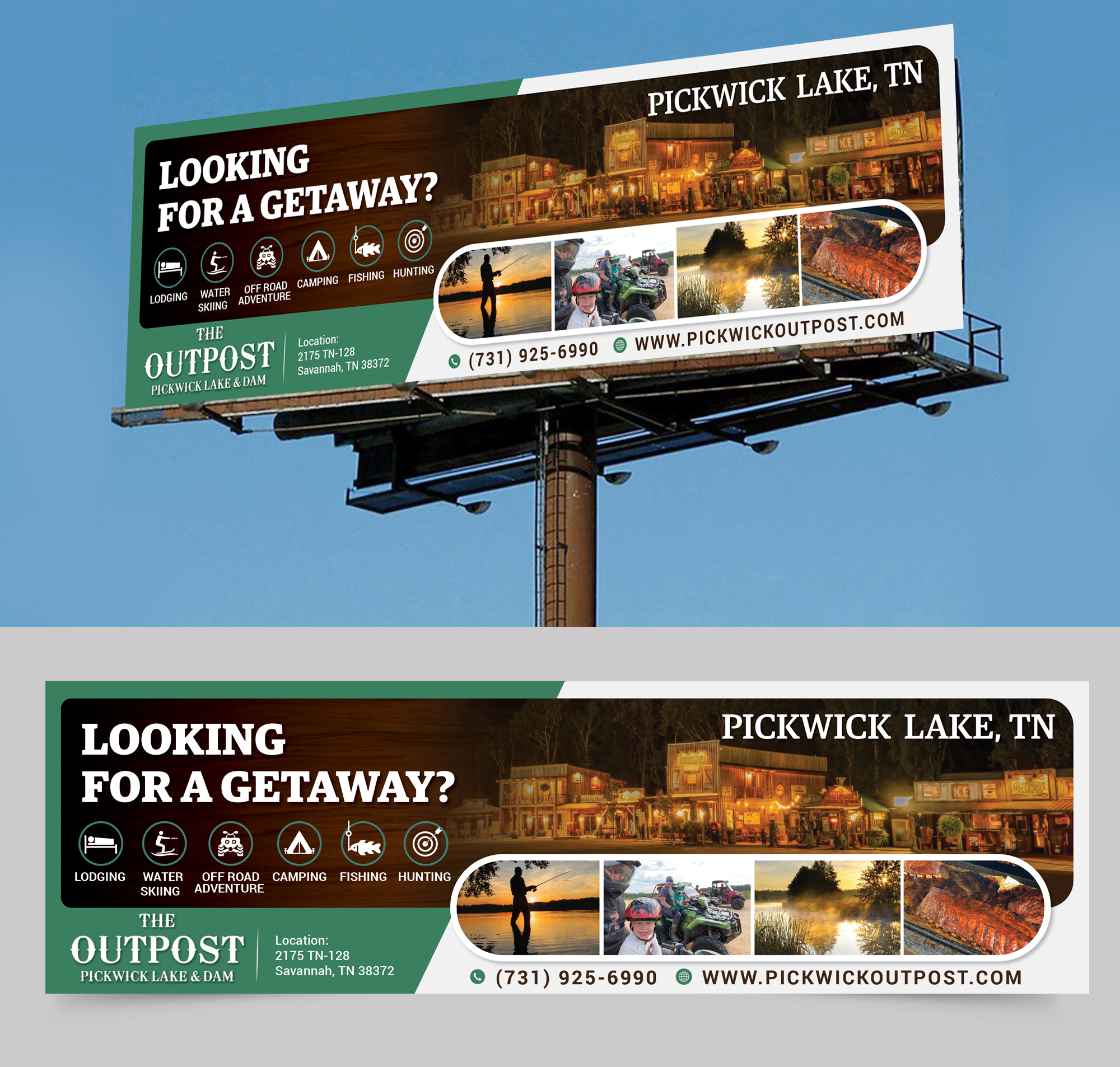 Werbe-Design von alex989 für The Outpost | Design #30480499