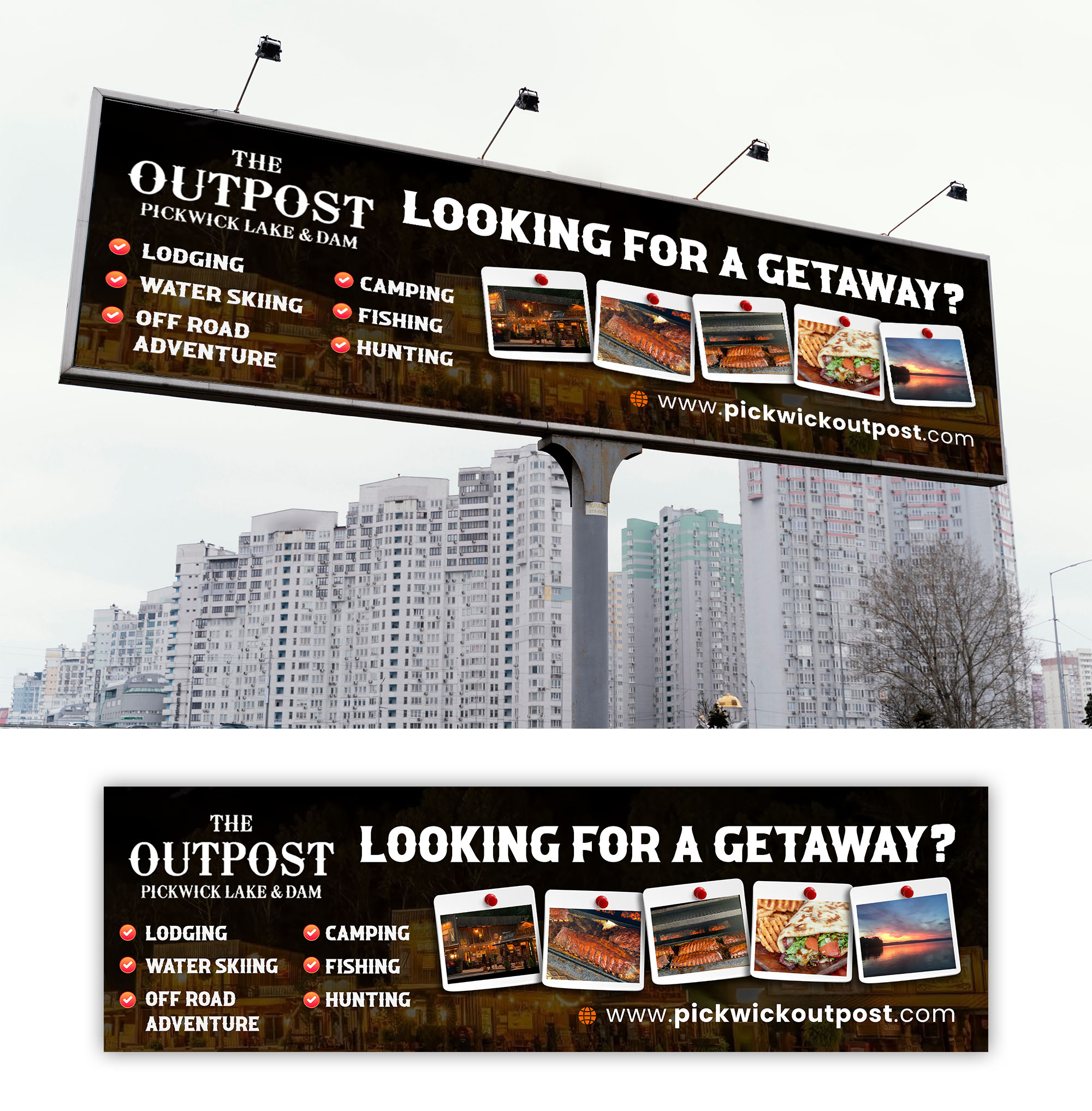 Advertisement Design by debdesign for The Outpost | Design #30370799