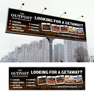 Advertisement Design by debdesign for The Outpost | Design: #30370799