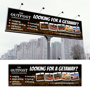 Advertisement Design by debdesign for The Outpost | Design: #30370800
