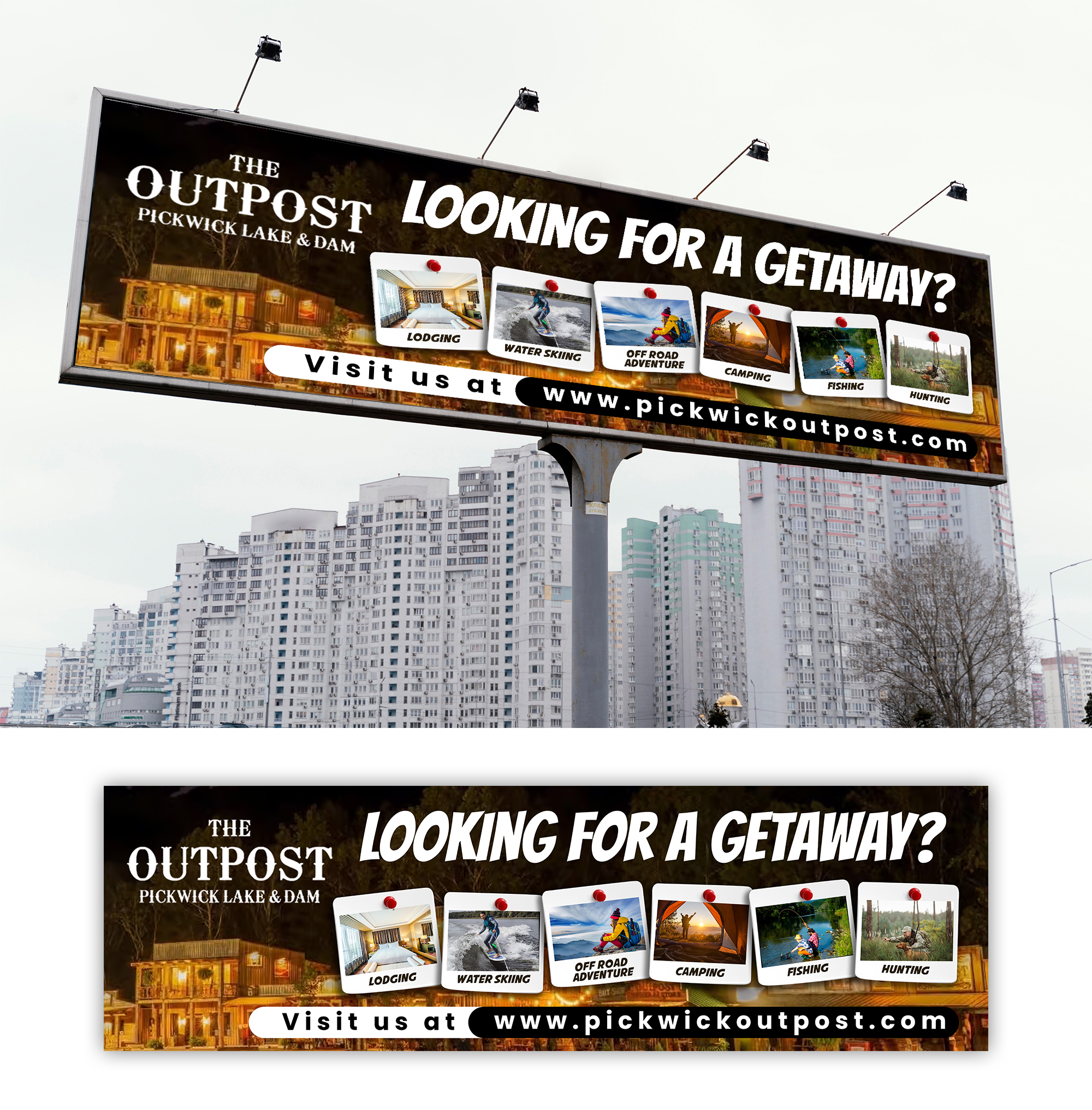 Werbe-Design von debdesign für The Outpost | Design #30370803