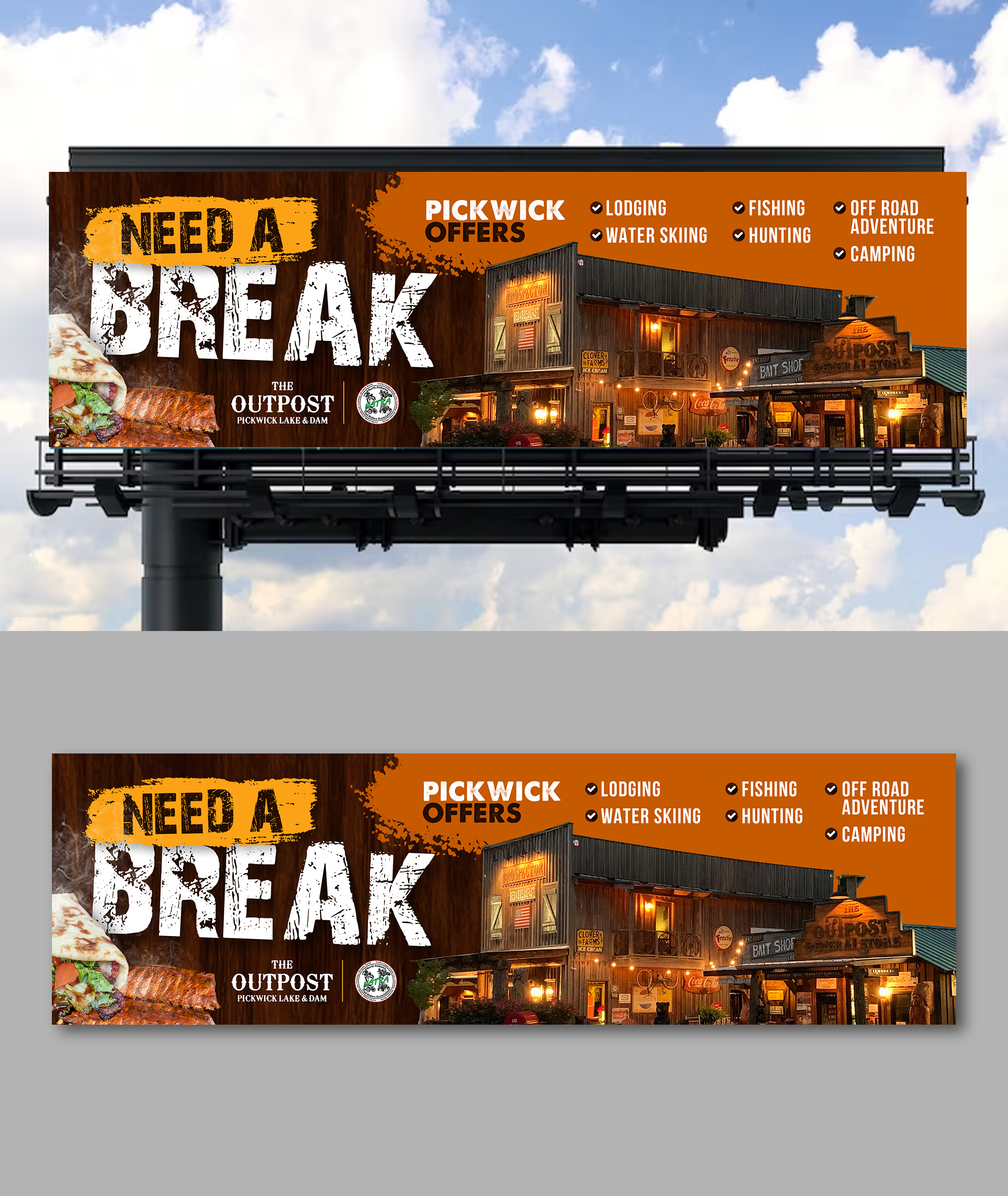 Werbe-Design von debdesign für The Outpost | Design #30371039