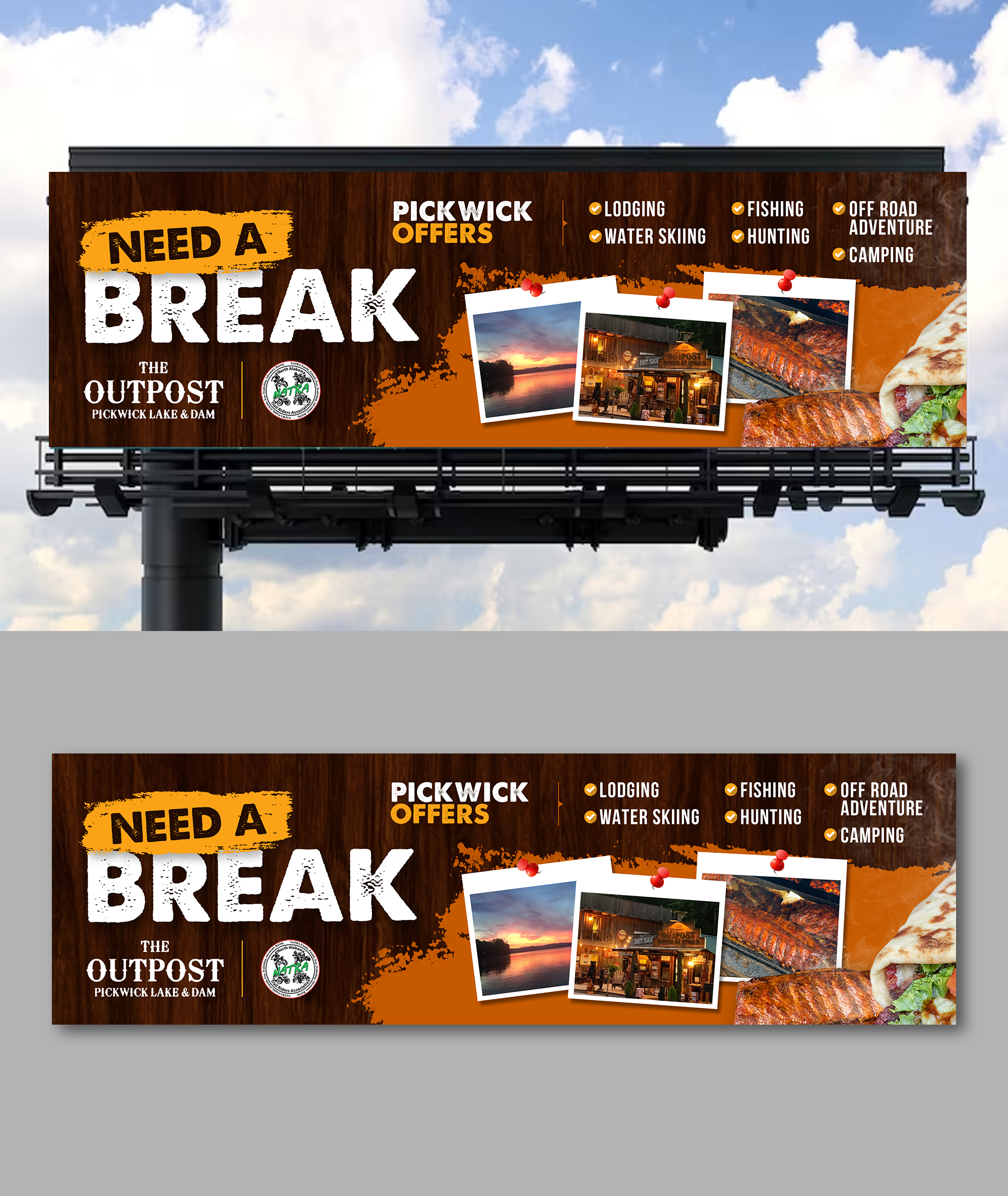 Werbe-Design von debdesign für The Outpost | Design #30371048