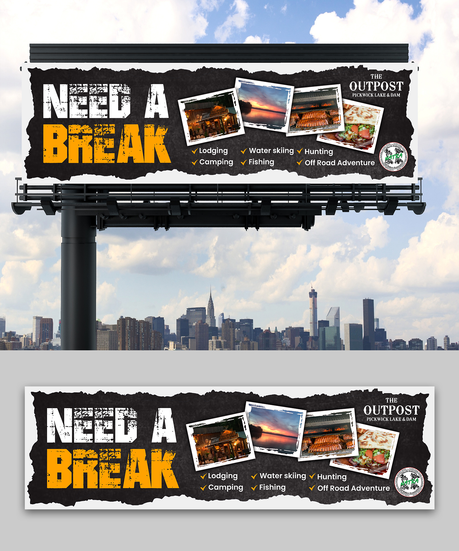 Werbe-Design von debdesign für The Outpost | Design #30371298