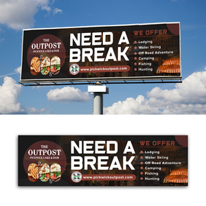Advertisement Design by debdesign for The Outpost | Design: #30371313