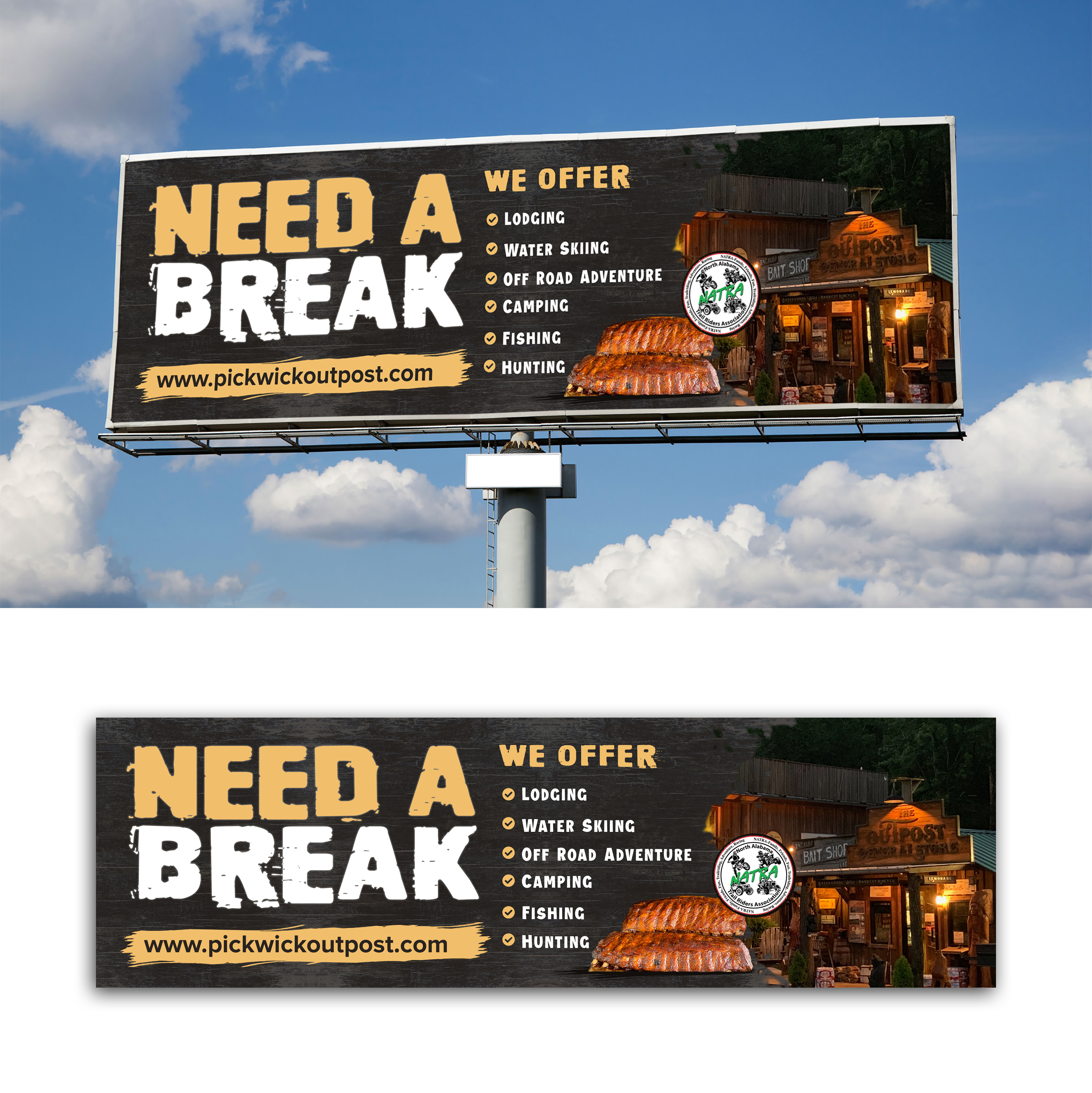 Werbe-Design von debdesign für The Outpost | Design #30371314