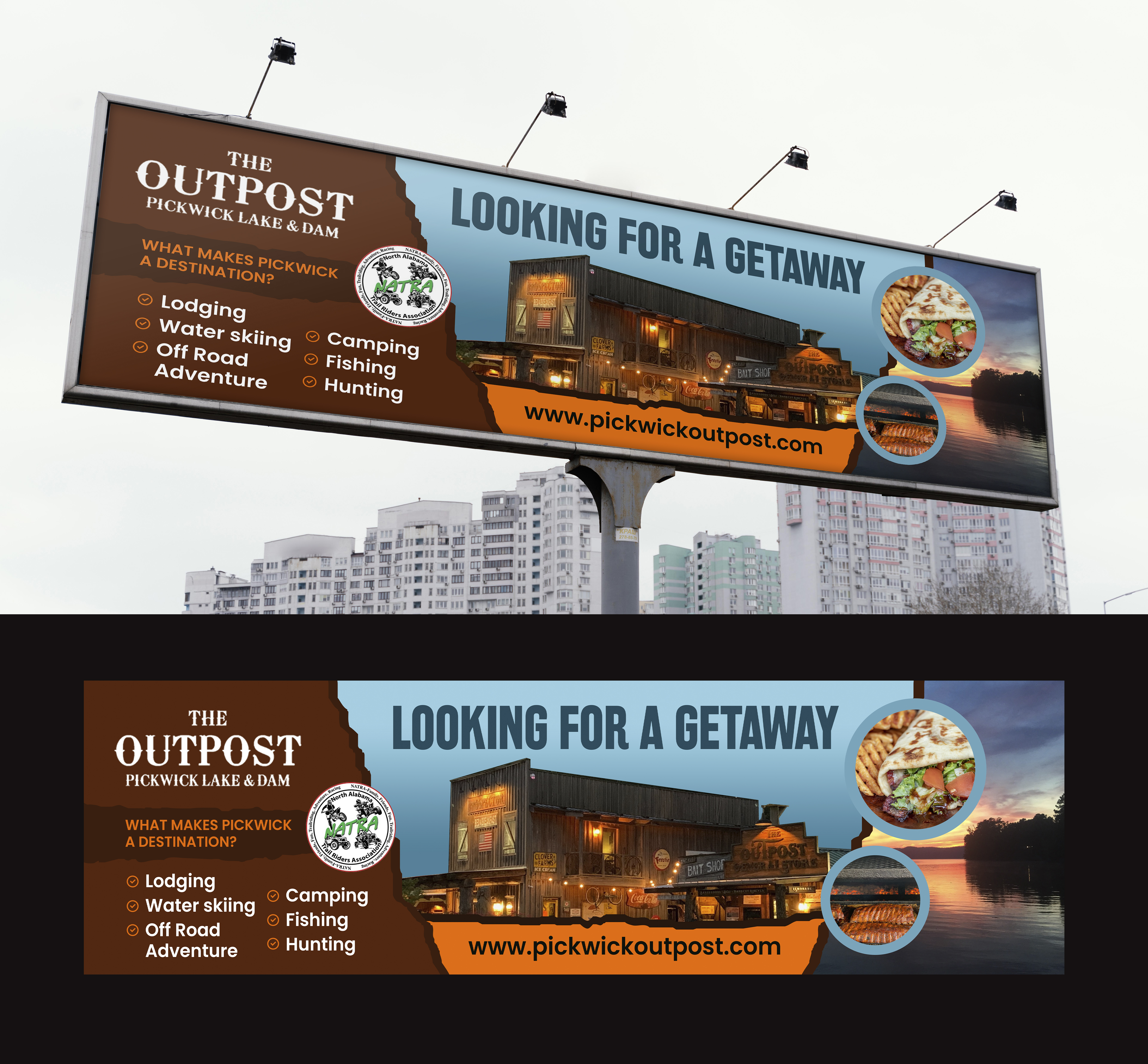 Diseño Publicitario por debdesign para The Outpost | Diseño #30372012