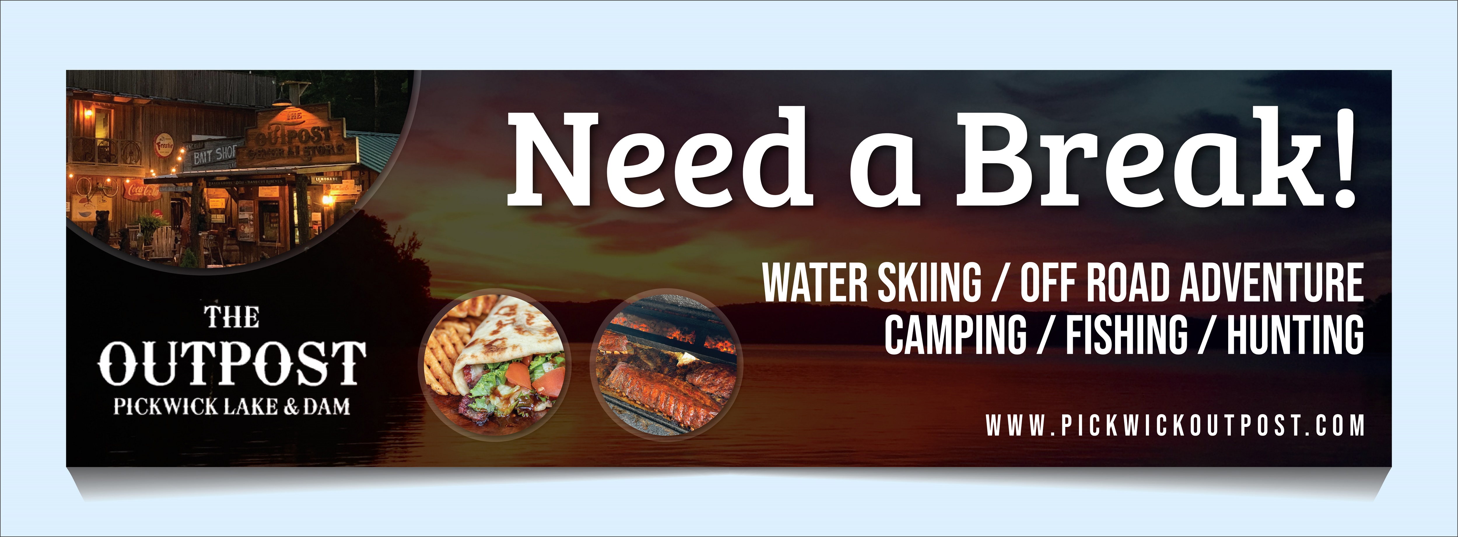 Werbe-Design von 3Guys für The Outpost | Design #30368921