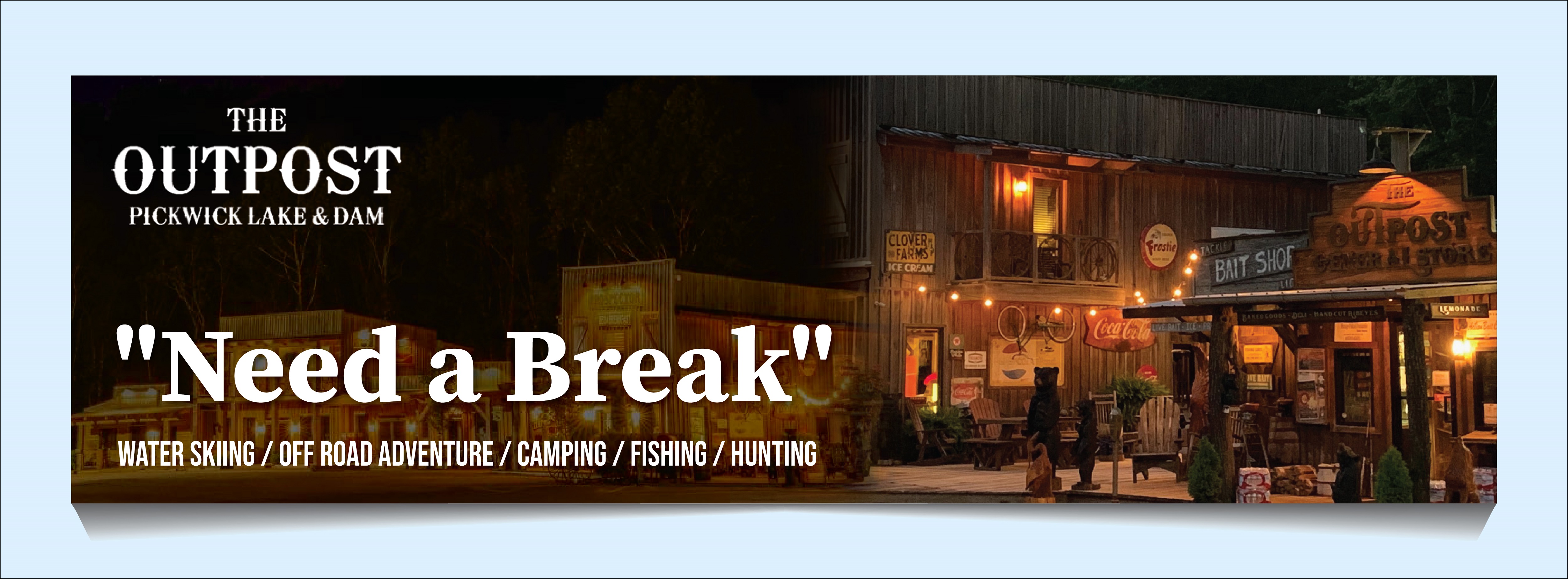 Design Publicitaire par 3Guys pour The Outpost | Design #30368922