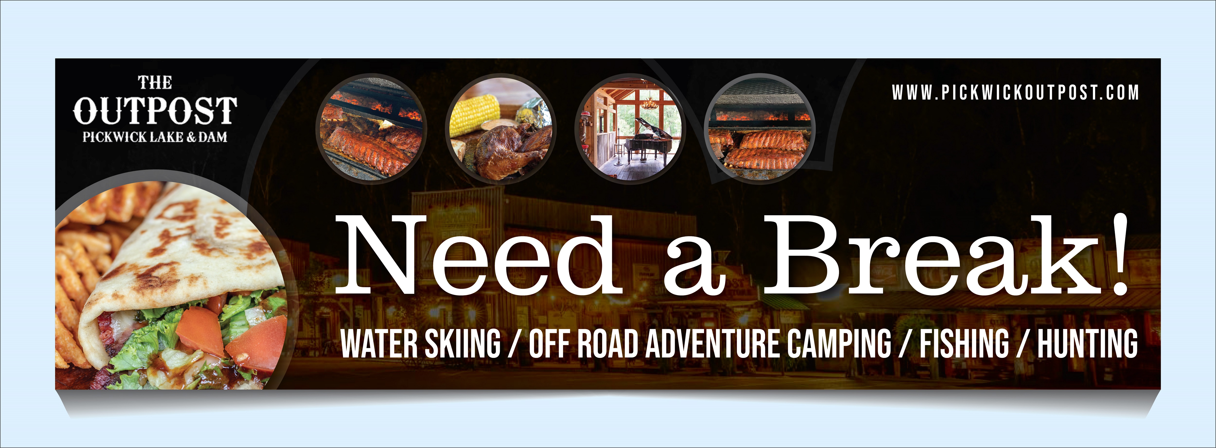 Werbe-Design von 3Guys für The Outpost | Design #30368923