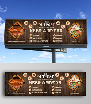 Advertisement Design by ecorokerz for The Outpost | Design: #30365686