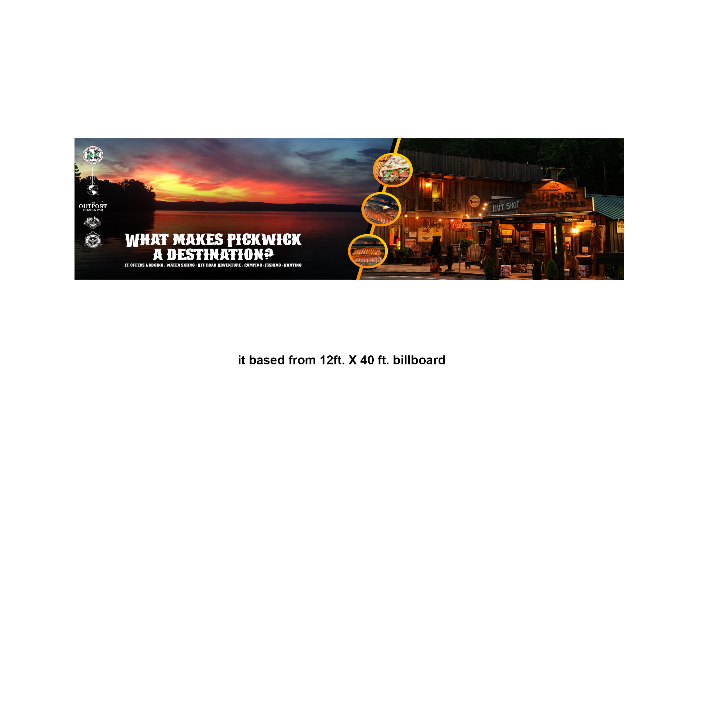 Advertisement Design by rbm17all for The Outpost | Design #30416539