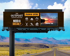 Werbe-Design von Graphic Guy für The Outpost | Design: #30375518