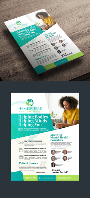 Flyer Design by Hitbar for Hemisphere Health | Design: #30376260