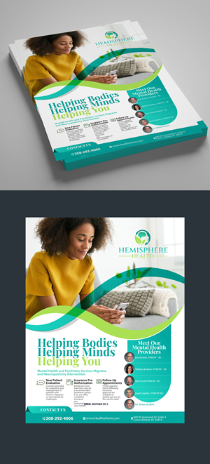 Flyer Design by Hitbar for Hemisphere Health | Design: #30376262