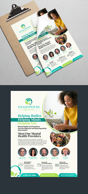Flyer Design by Hitbar for Hemisphere Health | Design: #30376267