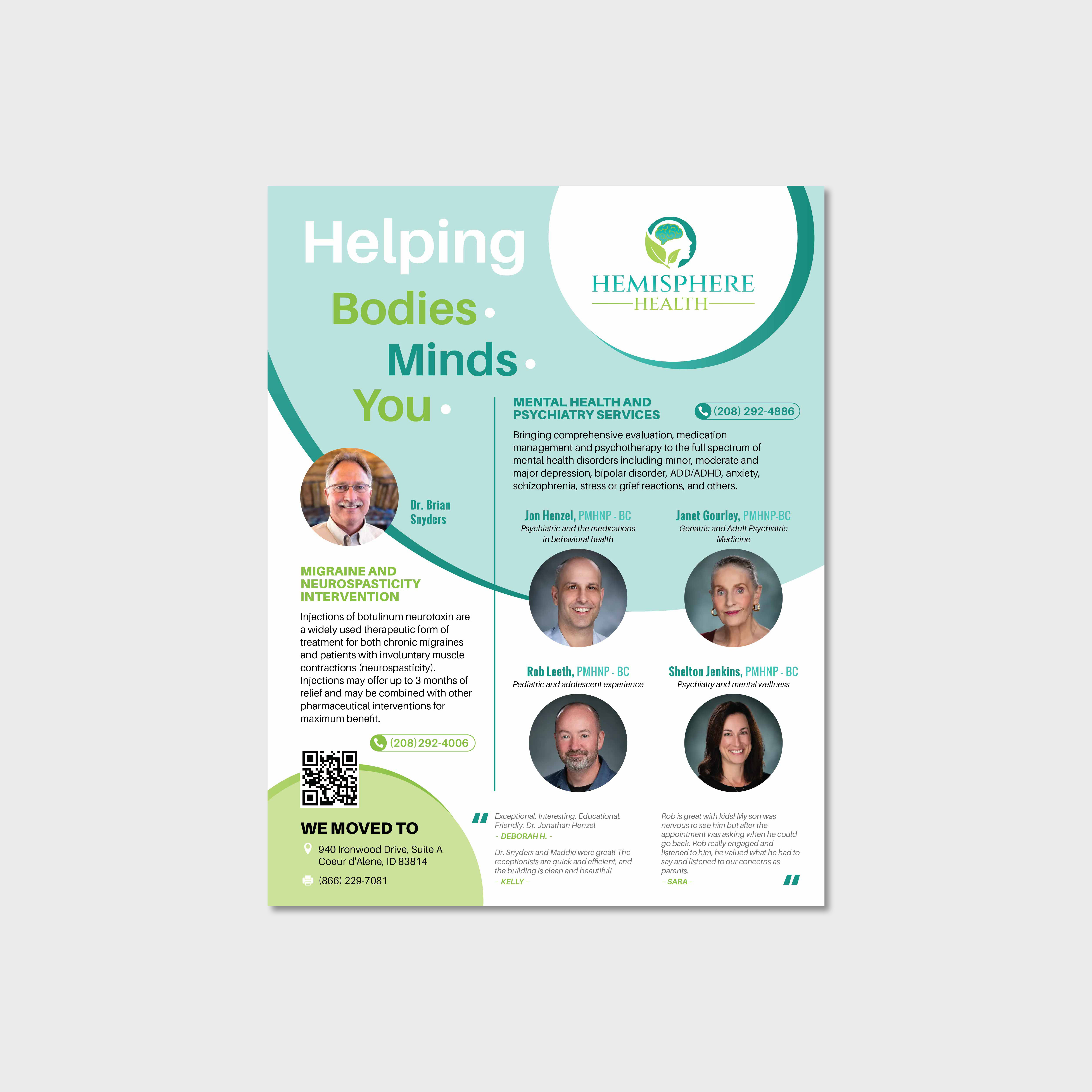 Flyer Design by san.ty for Hemisphere Health | Design #30373229
