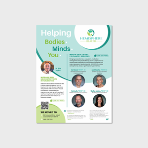 Flyer Design by san.ty for Hemisphere Health | Design: #30373229