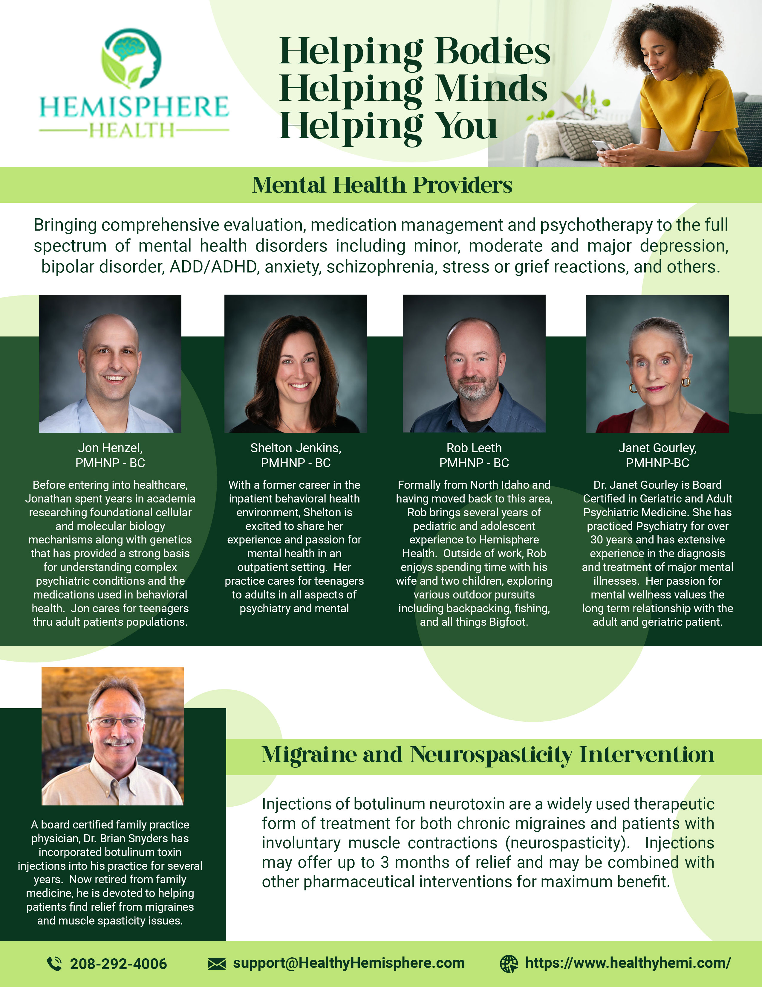 Flyer Design by Modan Mohan Mohini for Hemisphere Health | Design #30380360