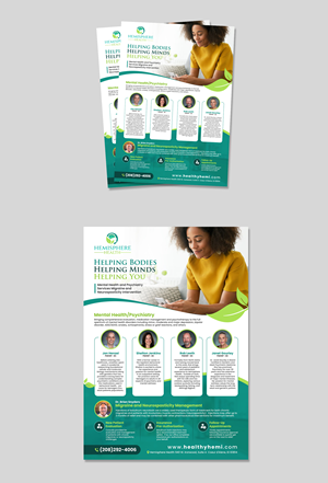 Flyer Design by debdesign for Hemisphere Health | Design: #30365836