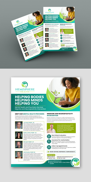 Flyer Design by debdesign for Hemisphere Health | Design: #30365964