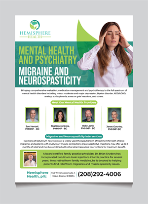 Flyer Design by 3Guys for Hemisphere Health | Design: #30375032