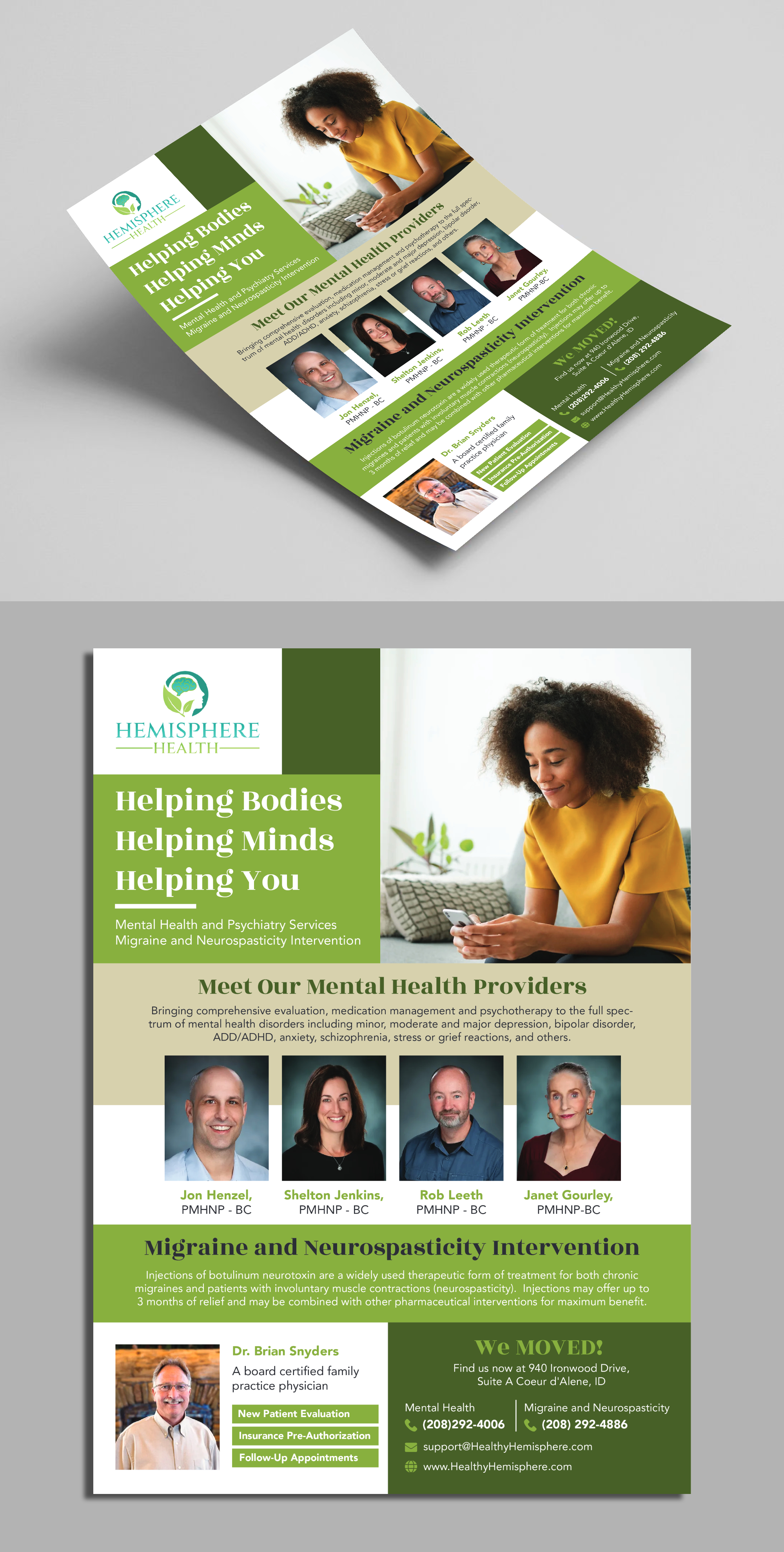Flyer Design by ecorokerz for Hemisphere Health | Design #30364831
