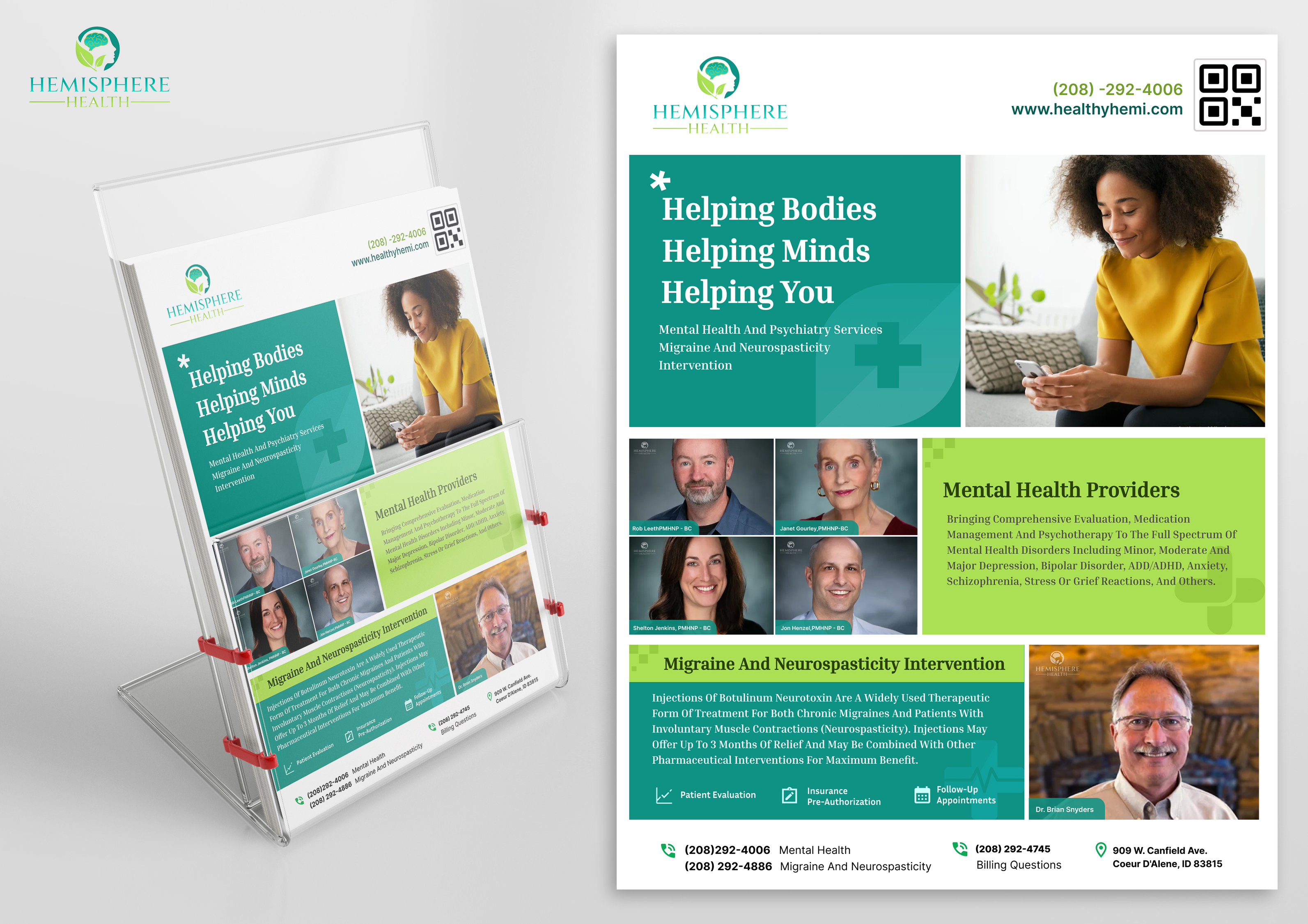 Design de Flyer par Ngoc Pen pour Hemisphere Health | Design #30370962