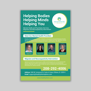 Flyer Design by Inventive Design for Hemisphere Health | Design: #30361832