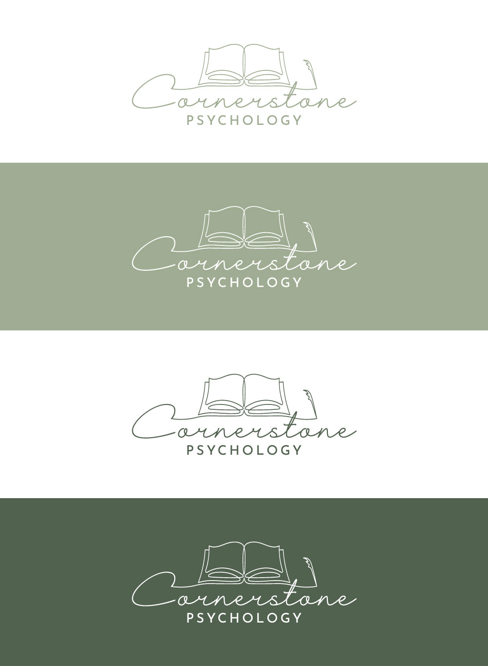 Diseño de Logo por Daisy Graphics para Cornerstone Psychology | Diseño: #30449358