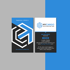 Stationery Design by Creations Box 2015 for Bridgelink Logistics Sdn Bhd | Design: #30390511