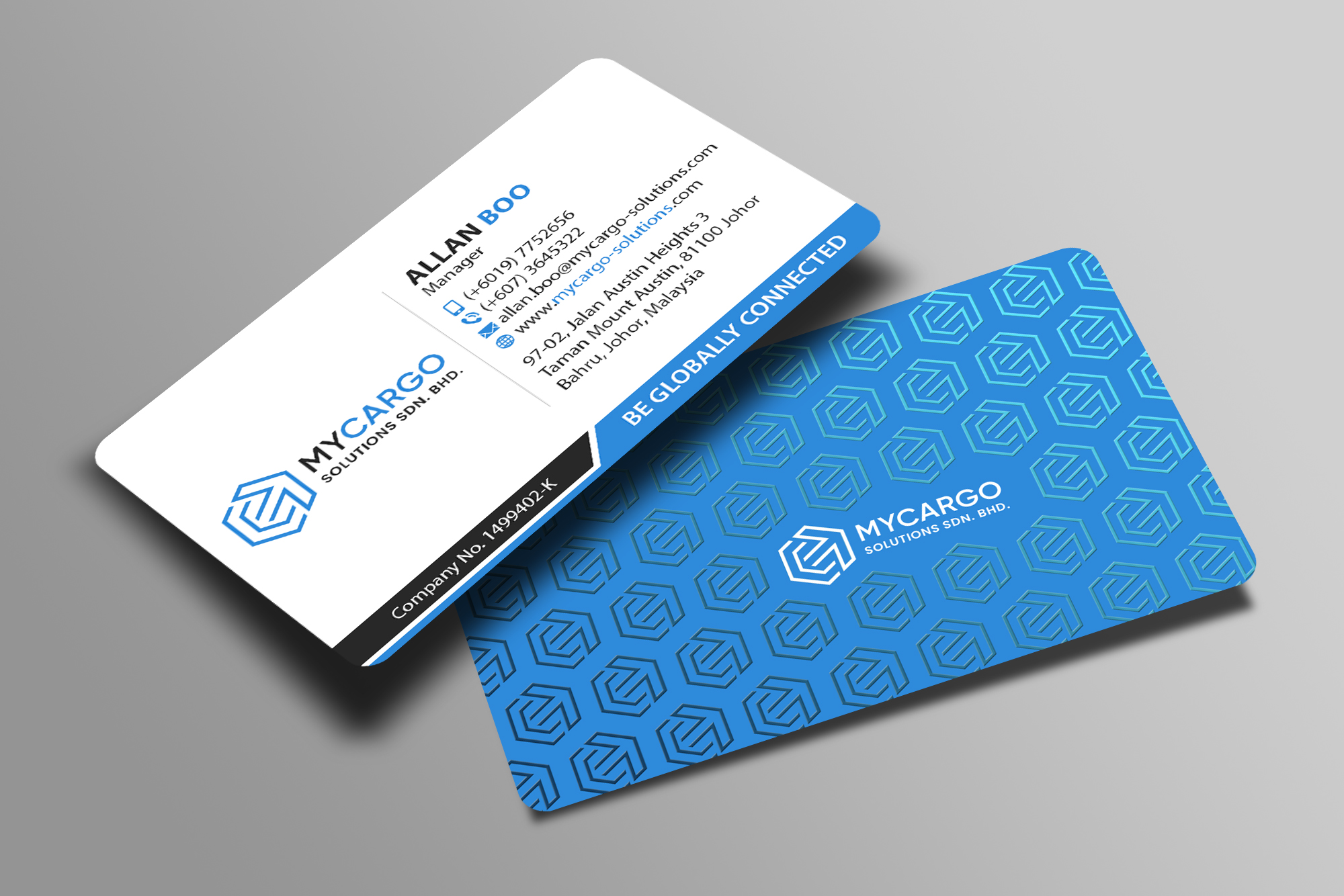 Schreibwaren-Design von Creations Box 2015 für Bridgelink Logistics Sdn Bhd | Design #30471325