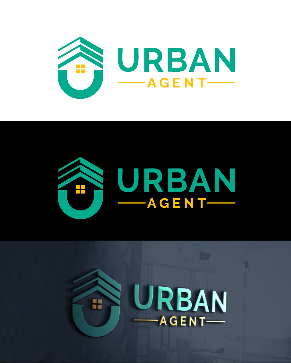 Logo Design by Danial07 for UrbanAgent LLC | Design #30371828