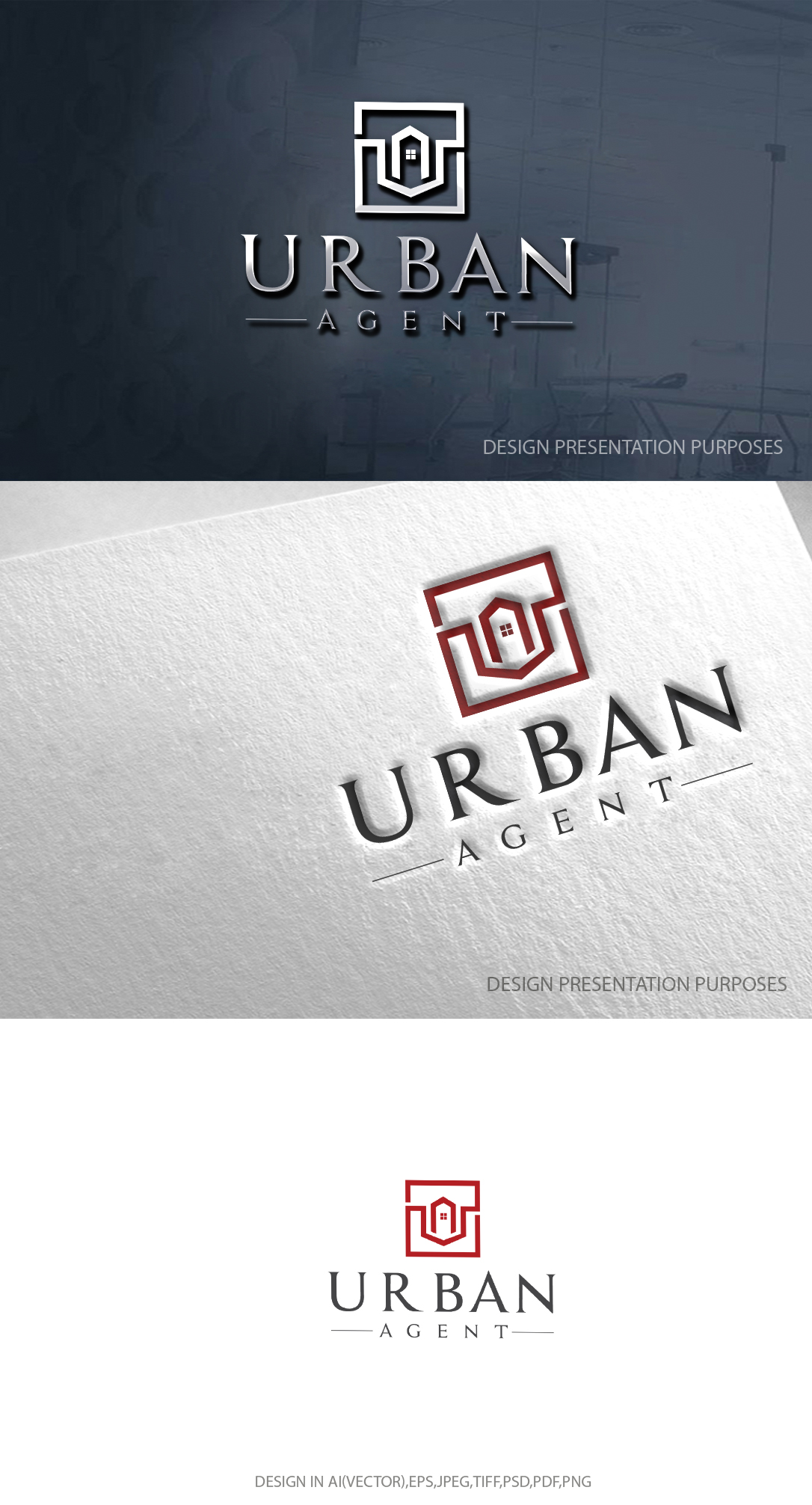 Logo Design by zebronicgraphic for UrbanAgent LLC | Design #30366565