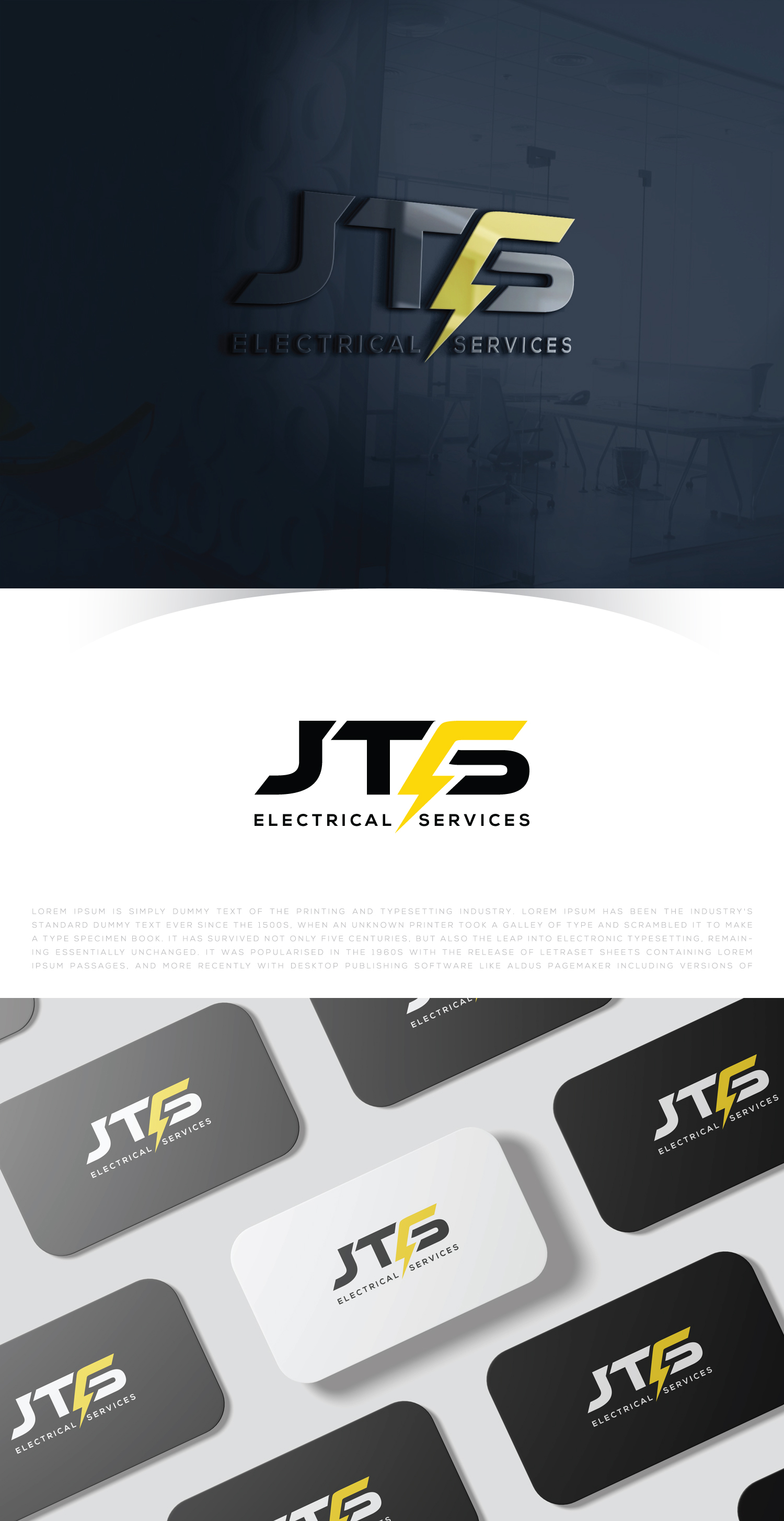 Traditional, Upmarket, Construction Logo Design for JTS Electrical ...