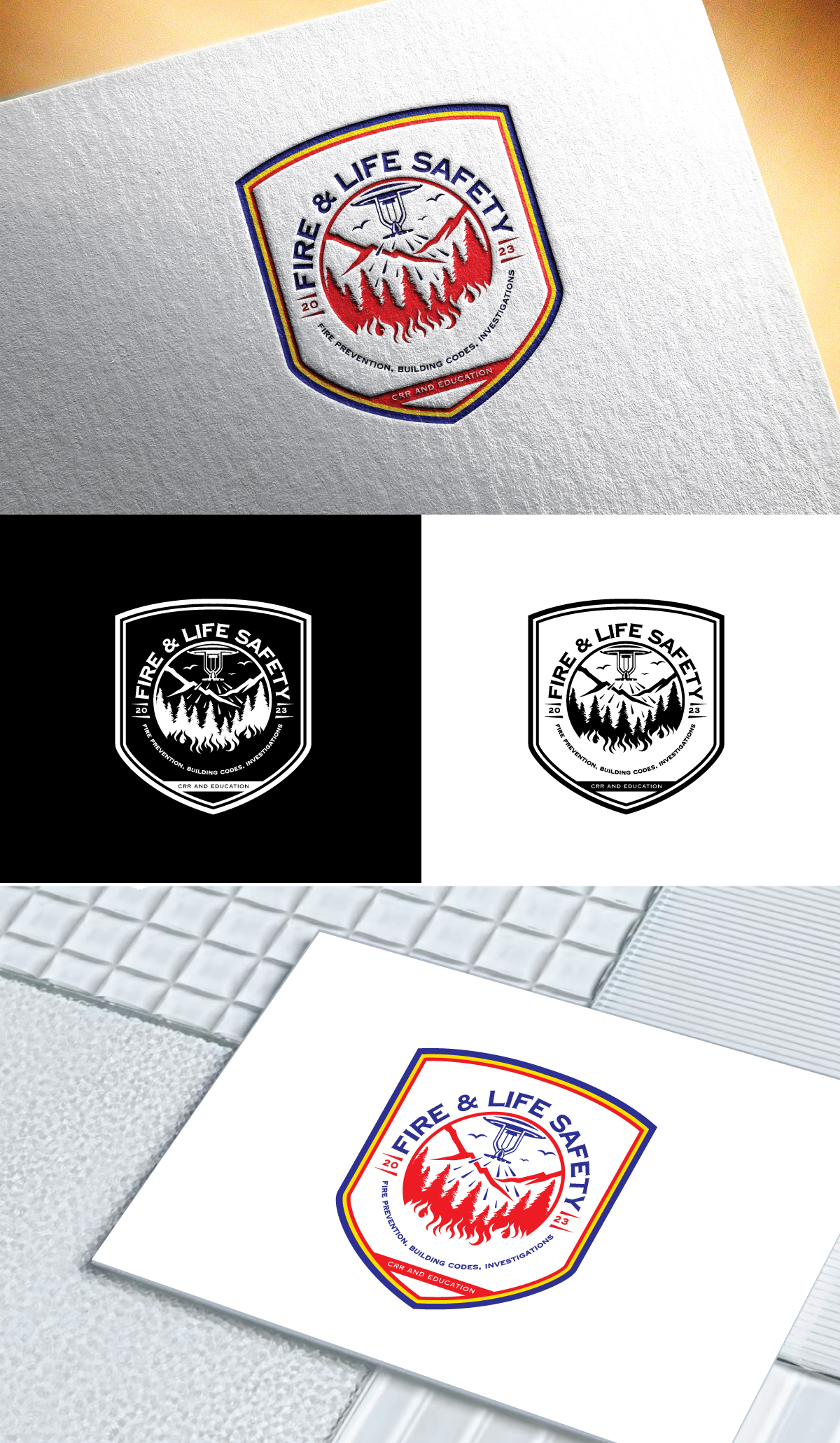 Logo Design by Logo Stock for Colorado Division of Fire Prevention and Control | Design #30365709