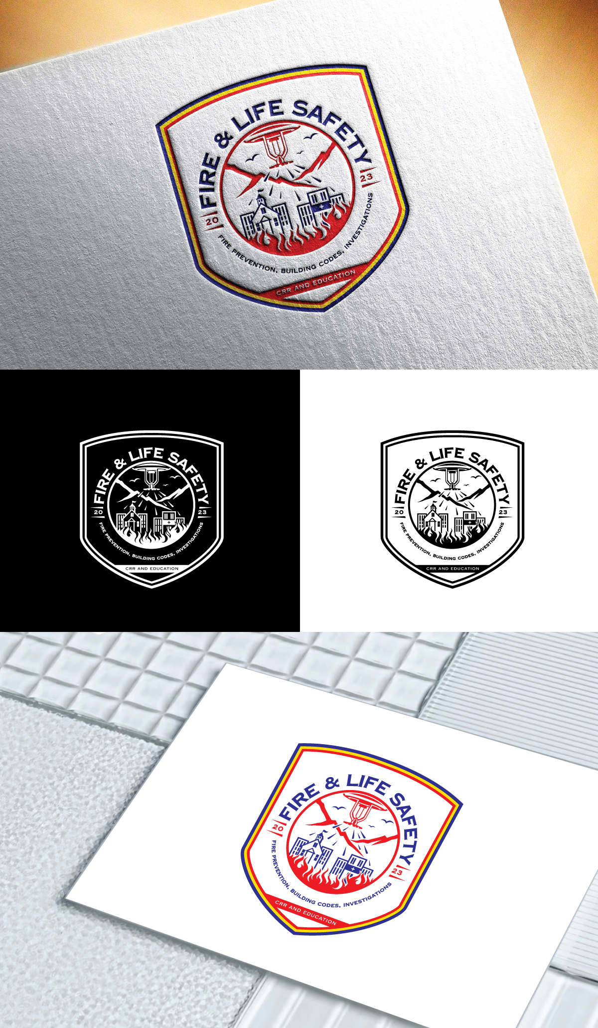 Logo Design by Logo Stock for Colorado Division of Fire Prevention and Control | Design #30367887