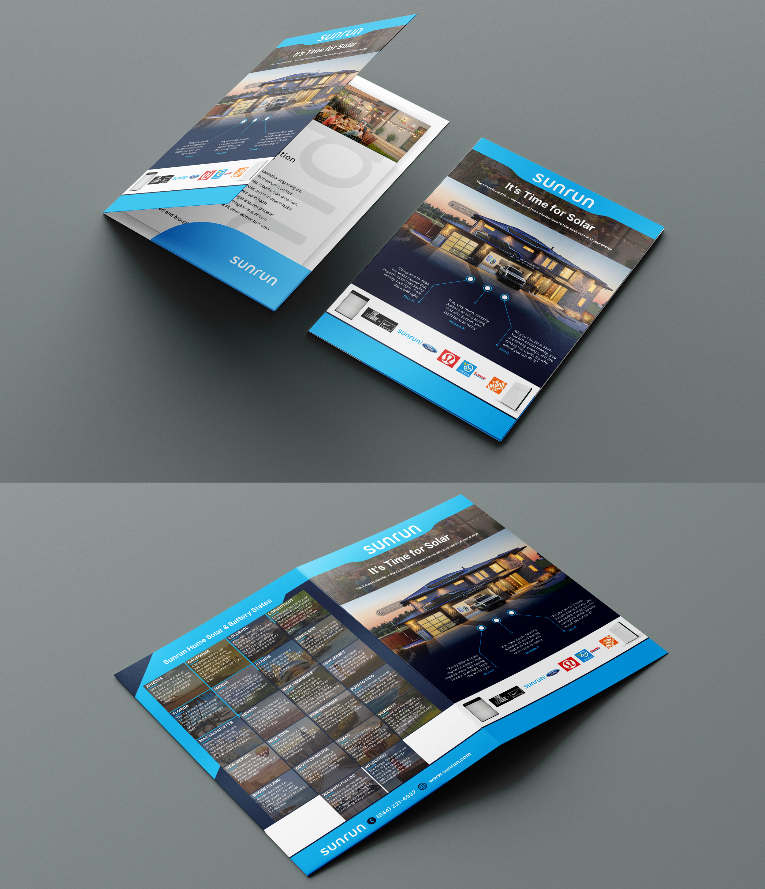 Catalogue Design by Gmmieh for Sunrun | Design: #30380661
